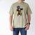 Kids HBCU Boys Grad Dabbing Graduation Men's Comfort Colors T-Shirt Khaki
