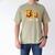 Lion Dad Like Father Like Son Lions Lovers Fathers Day Men's Comfort Colors T-Shirt Khaki