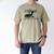 Loon Bird Pun Leave Me A Loon Nature For Introverts Men's Comfort Colors T-Shirt Khaki