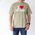 I Love My Dad Men's Comfort Colors T-Shirt Khaki