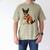 I Love Dad Tattoo Rat Terrier Dad Men's Comfort Colors T-Shirt Khaki