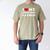 I Love My Introvert Father I Heart My Introvert Father Men's Comfort Colors T-Shirt Khaki