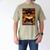 Man Reading Book Black History Month Book Lover Afro Men's Comfort Colors T-Shirt Khaki
