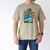 Marvel Captain America Legendary Dad Father's Day Men's Comfort Colors T-Shirt Khaki