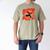 Marvel Spider-Man Peter Parker Comic Book Letter Logo Men's Comfort Colors T-Shirt Khaki