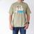 Matching Father's Day Low Battery Dad Of 3 Boys Men's Comfort Colors T-Shirt Khaki