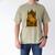 Medieval Cat Sarcastic Queen Lazy King Introvert Kitty Men's Comfort Colors T-Shirt Khaki