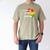 In Memory Of Our Heroes Pride Juneteenth Men's Comfort Colors T-Shirt Khaki