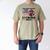 In Memory And Honor Of Firefighters Remembering 911 Men's Comfort Colors T-Shirt Khaki