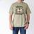 Merry And Booked Holiday Reading Winter Book Lover Premium Tri-Blend Men's Comfort Colors T-Shirt Khaki