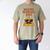Nacho Average Dad Dad Joke Nacho Chip Men's Comfort Colors T-Shirt Khaki