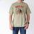 North Pole Book Club Hot Cocoa Bookworm Christmas Xmas Men's Comfort Colors T-Shirt Khaki