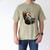 Old Buzzard Bird Old Man Grandpa Recliner Dads Joke Men's Comfort Colors T-Shirt Khaki