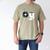 Old School Dad OG Hip Hop Head Vinyl Retro 80s90s Nostalgia Men's Comfort Colors T-Shirt Khaki
