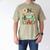 One Happy Dad Camper 1st Birthday Boy Camping Bear Men's Comfort Colors T-Shirt Khaki
