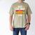 Orange Cat Best Cat Dad Ever Orange Tabby Cat Men's Comfort Colors T-Shirt Khaki