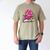 Orchids Flowers Book Floral Men's Comfort Colors T-Shirt Khaki