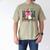 Peace Out 2nd Grade Graduation Last Day School Second Grade Men's Comfort Colors T-Shirt Khaki