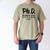 Phd Shirt Bs Doctorate Graduation Doctoral Men's Comfort Colors T-Shirt Khaki