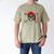 Pirate Dad Shirt Jolly Roger Crossbones Skull Halloween Men's Comfort Colors T-Shirt Khaki