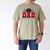 Pit Crew Race Car Racing Dad Family Birthday Party Men's Comfort Colors T-Shirt Khaki
