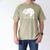 Polar Bear Reading Book Pajama Sleep Men's Comfort Colors T-Shirt Khaki