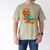 Poodle I Love Dad Tattoo Apparel Dog Dad Dads For Men Women Men's Comfort Colors T-Shirt Khaki