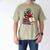Raccoon Reading Books Matching Bookworm Readers Librarian Men's Comfort Colors T-Shirt Khaki