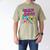 Rad Dad 80s Throwback Men's Comfort Colors T-Shirt Khaki