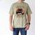 i Read Books And i Know Things Cat Reading Coffee Men's Comfort Colors T-Shirt Khaki