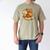 Reading Dragon Book Lover Bookworm Reader Men's Comfort Colors T-Shirt Khaki