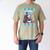 Reading Is Snow Much Fun Christmas Xmas Book Reading Men's Comfort Colors T-Shirt Khaki