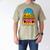Retro Ice Cream Drip Softball Dad Game Day Dad Father's Day Men's Comfort Colors T-Shirt Khaki