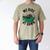We Ride At Dawn Lawn Mower Zero-Turn Dad Mowing Men's Comfort Colors T-Shirt Khaki