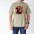 Rottweiler Heart Glasses Cute Rottie Dog Lover Mom Dad Kids Men's Comfort Colors T-Shirt Khaki