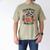 Salem WItch Book Club Halloween Raccoon Witch Reading Book Men's Comfort Colors T-Shirt Khaki