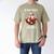He Sees What You'Ve Been Reading Santa Book Lover For Women Men's Comfort Colors T-Shirt Khaki