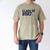 Senior Class Of 2027 Graduation Year High School & College Men's Comfort Colors T-Shirt Khaki