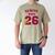 Senior Mom 2026 Proud Senior Mom Class Of 26 For Graduation Men's Comfort Colors T-Shirt Khaki
