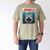 Siberian Husky Jowls Sled Dog Mom Top Alaskan Dog Dad Men's Comfort Colors T-Shirt Khaki