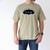 Smithsonian Institution Library 1944 Book Stamp Men's Comfort Colors T-Shirt Khaki