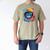 Space Cat Mom Cat Dad Men Women Kids Astronaut Space Men's Comfort Colors T-Shirt Khaki