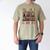 Spooky Halloween Bookshelf Bookcase Read More Books Men's Comfort Colors T-Shirt Khaki