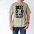 Star Wars Best Dad In The Galaxy Darth Vader Men's Comfort Colors T-Shirt Khaki