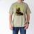Star Wars The Book Of Boba Fett Neon Boba Fett Lives Poster Men's Comfort Colors T-Shirt Khaki