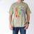 Subtle Floral Foxglove Daisy Tulip Book Lover Men's Comfort Colors T-Shirt Khaki Subtle Floral Foxglove Daisy Tulip Book Lover Men's Comfort Colors T-Shirt Khaki