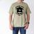 Swim Senior Dad 2026 The Final Heat Men's Comfort Colors T-Shirt Khaki