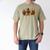 Teacher Fall Thanksgiving Turkey Reading Books Lovers Men's Comfort Colors T-Shirt Khaki