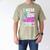 Teal & Purple In Memory Of My Sister Suicide Prevention Men's Comfort Colors T-Shirt Khaki