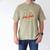 Twin Dad Club Dad Of Twins Skeleton Father's Day Men's Comfort Colors T-Shirt Khaki